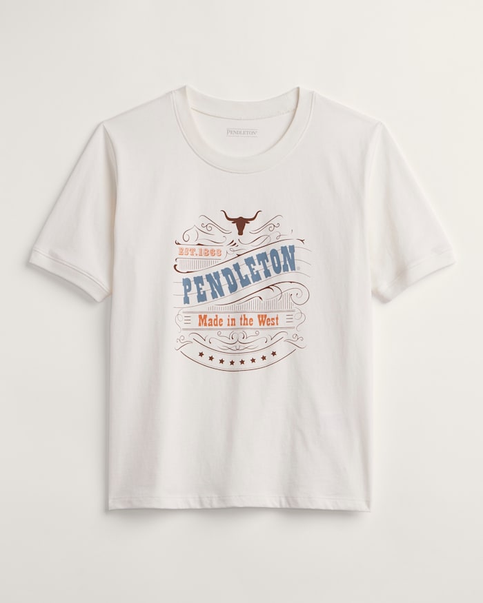 WOMEN'S DESCHUTES MADE IN THE WEST TEE